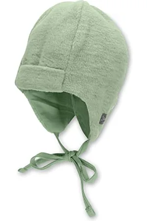 Sterntaler Baby Mädchen Mütze Baby Melange Mütze - Mütze Baby, Kappe Kinder - aus Microfleece (recycelt) mit Bindeband - , 39