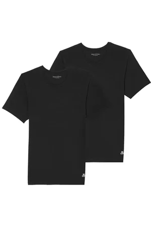 Marc O’ Polo Marc O´Polo Men Essentials 2-Pack Crew Neck Shirt, Black