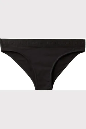 Benetton Damen Slip 3OP81S01M Funktionsunterwäsche, , S