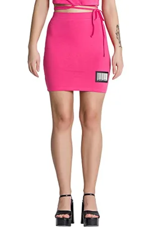Gianni Kavanagh Damen Pink Signs Skirt Rock, Small