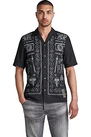 G-Star RAW Herren Hawaiian Service Regular Hemd