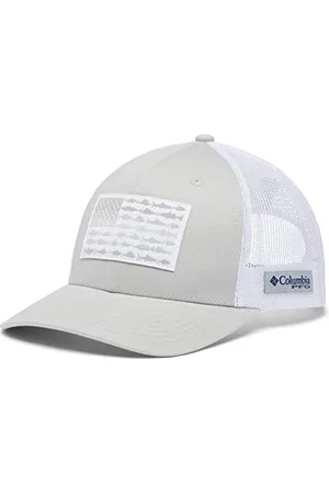 Columbia Unisex PFG Fischflagge, Netzstoff, Schnappverschluss, niedrig Verschluss, Cool Grey/Weiß, Einheitsgröße