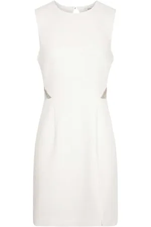 Morgan Kurzes enganliegendes Kleid Off White 44