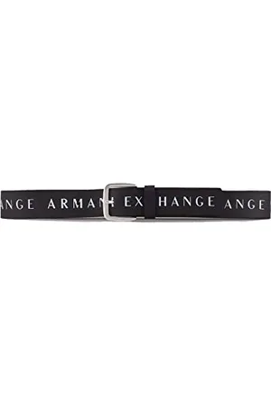 Armani Exchange Herren Gürtel mit Logo-Print Belt, , 30