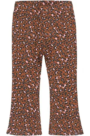 Koko Mädchen Girls Flared Trousers Panther Print Trousers, , 18 Monate EU