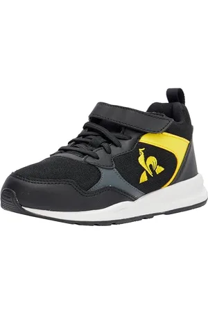 Le Coq Sportif R500 Ps Black/Blazing Yellow Sneaker, 30 EU