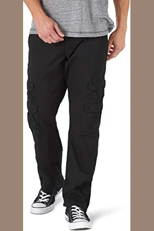 Wrangler Hochwertige Herren-Cargohose mit geradem Bein, entspannte Passform, , 40W / 30L