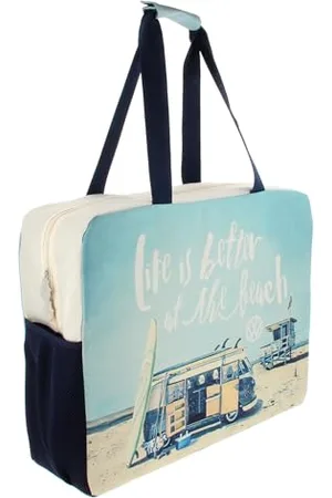 Brisa VW Collection - Volkswagen Große Einkaufs-Tasche-Tüte, Shopper-Bag, Strand-Tasche