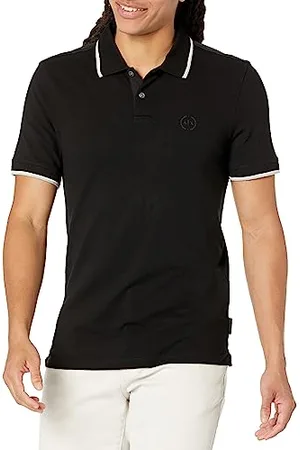 Armani Exchange Herren Double Stripe Poloshirt, , XL
