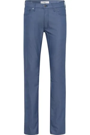 Brax Herren Style Chuck Five Pocket in Two Tone Optik Freizeithose, Blue, 33W x 32L