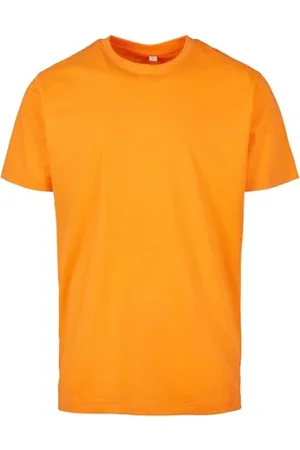 Build Your Brand Herren T-Shirt Round Neck, paradise orange, 5XL