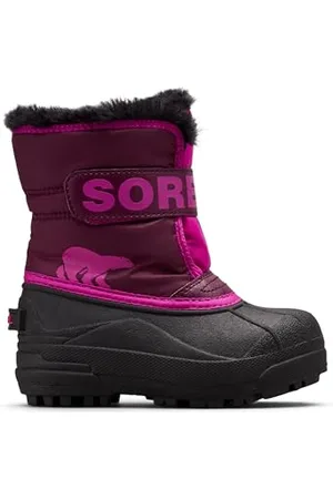 sorel Snow Commander Boot Schneestiefel, Purple Dahlia/Groovy Pink, 29 EU