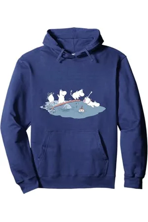 Moomin Dance In The Waves Finn Family troll Zitat Pullover Hoodie