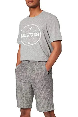 Casual Friday Herren Paw Pinstriped Linen Shorts, , L