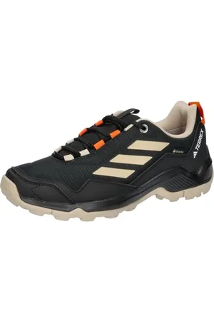 adidas Damen Terrex Eastrail Gore-TEX Hiking Shoes Wanderschuhe, core Black/Wonder beige/semi Impact orange, 36 EU