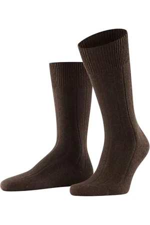 Falke Herren Socken Lhasa Rib M So Wolle Kaschmir einfarbig 1 Paar, , 47-50