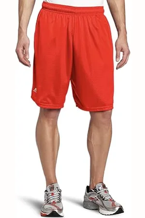 Russell Athletic Herren Mesh Pocket Short Kurz, , X-Large