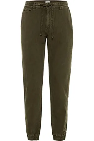 Camel Active Herren 477340/7F25 Lässige Hose, Olive Brown, 36W / 32L