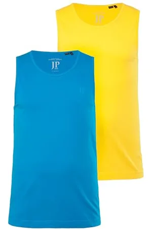 JP 1880 Herren Tank Top, 2er-Pack, Ärmellos, Bis 8 XL T-Shirt, , XXL