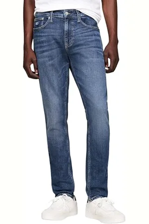 Tommy Hilfiger Herren Jeans Hose Austin Slim Fit, Blau ( Dark), 33W/36L