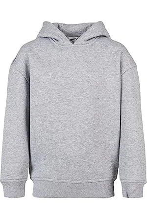 Urban classics Mädchen UCK1524-Girls Hoody Kapuzenpullover, Grey, 122/128