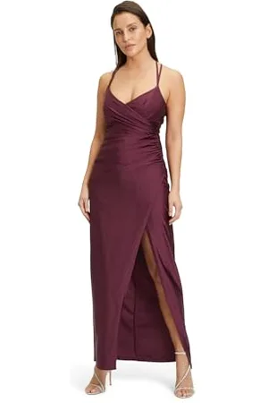 Vera Mont Damen 2553/4091 Kleid, Rot, 38 EU