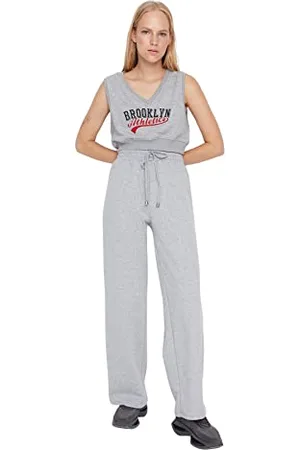 Trendyol Damen^Damen Herren Loungewear Mittlerer Bund Regular Jogginghose Sweatpants, , S