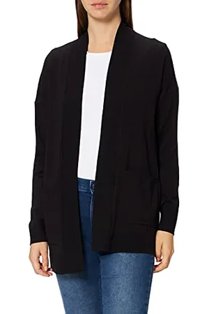 QS by s.Oliver Cardigan aus Feinstrick Black 44