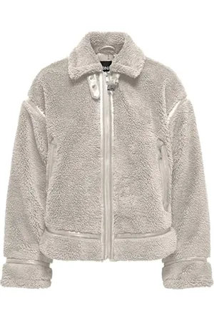 ONLY Damen ONLMICHELLE Teddy Jacket OTW Jacke, , L