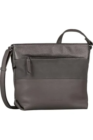 TOM TAILOR Nicolina Damen Umhängetasche Crossbody Bag Mittelgroß Grau