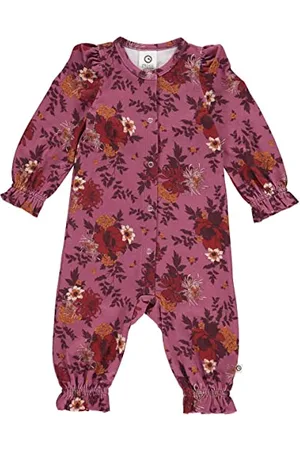 Müsli By Green Cotton Baby Girls Bloomy Bodysuit and Toddler Sleepers, , 56