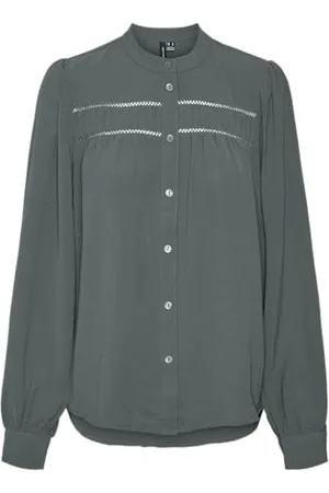 VERO MODA VMEMMA LS LACE Shirt WVN GA NOOS