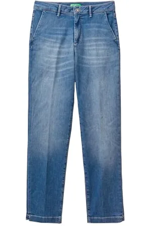 Benetton Damen Hose 4nf1df02u Jeans, , 48