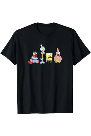 Spongebob SpongeBob Cast Group Stare T-Shirt