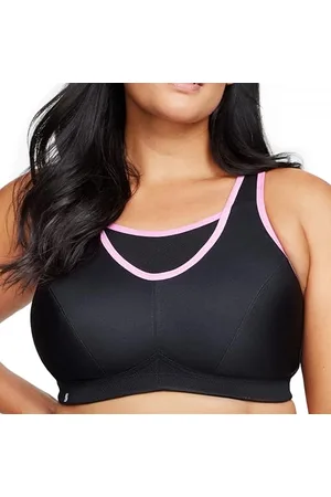 Glamorise Große Größen Plusgröße Bustier Sport-BH mit bestem Halt ohne Bügel Nr. 1066, , 85C