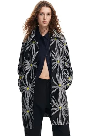 Desigual COAT_MARGA, 2000 NEGRO, XL