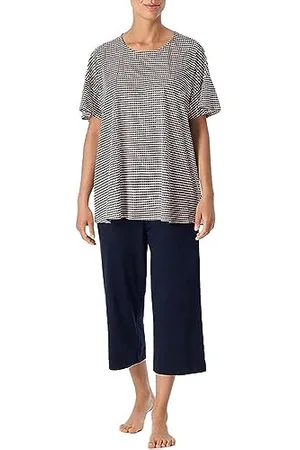 Schiesser Damen Schlafanzug Set 3/4 lang kurz Baumwolle Modal - Nightwear