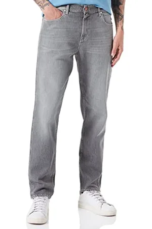 Replay Herren Jeans Sandot Tapered-Fit, (Grau), 28W / 30L