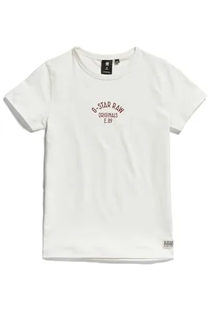 G-Star RAW Mädchen SS23001 t-Shirt ss T-Shirt, , 6 Jahre
