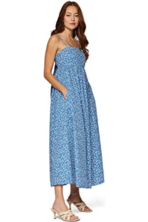 Mavi Damen Printed Dress Kleid, , S/