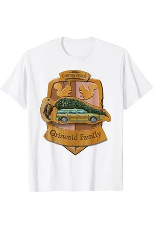 Warner Bros. Christmas Vacation Griswold Family Crest Weihnachten T-Shirt