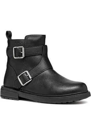 Geox J Eclair Girl X Ankle Boot, Black, 27 EU