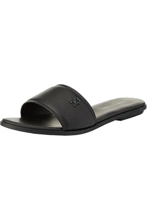 Tommy Hilfiger Damen Pantoletten Sommer, (Black), 41