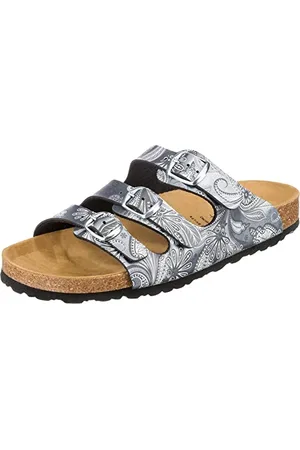 LICO BIOLINE LADY Damen Pantoletten, Mehrfarbig / , 42 EU