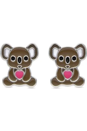 Luxenter Pendientes Shiro de Plata de Ley 925 acabados en rodio