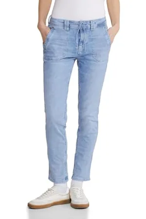 Street one Damen A377246 Jeans Joggpants im Loose Fit, , 32W / 30L