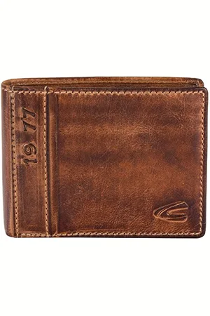 Camel Active Melbourne Herren Geldbörse Klein Querformat Leder Klein Braun