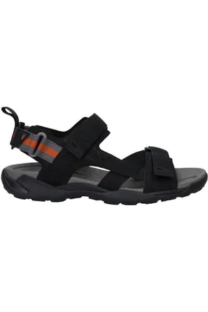 Geox Herren U TERRENO + Grip B Sport Sandal, Black, 44 EU