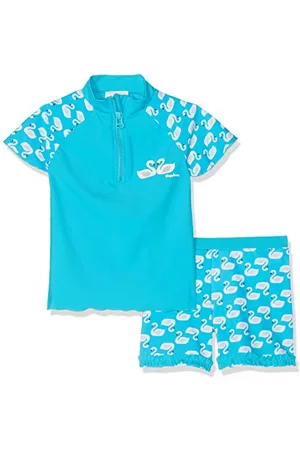 Playshoes Mädchen UV-Schutz Bade-set Schwäne 461232, , 74-80