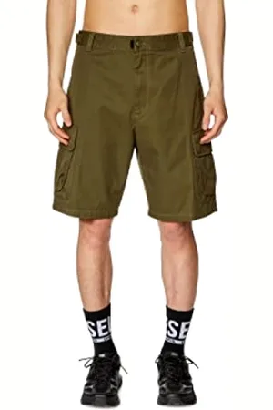 Diesel _P-ARGYM-Short CALZON_Shorts_Grün_54